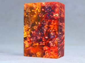 Stabilized Maple Burl Wood Mod Block